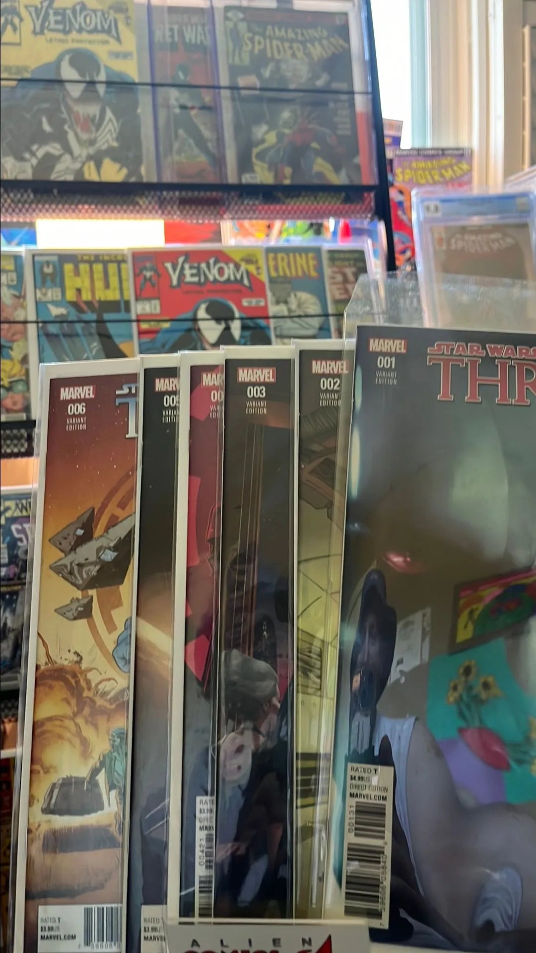 Thrawn (Complete Series with 1:50 and 1:25 Variants 6x Books NM)