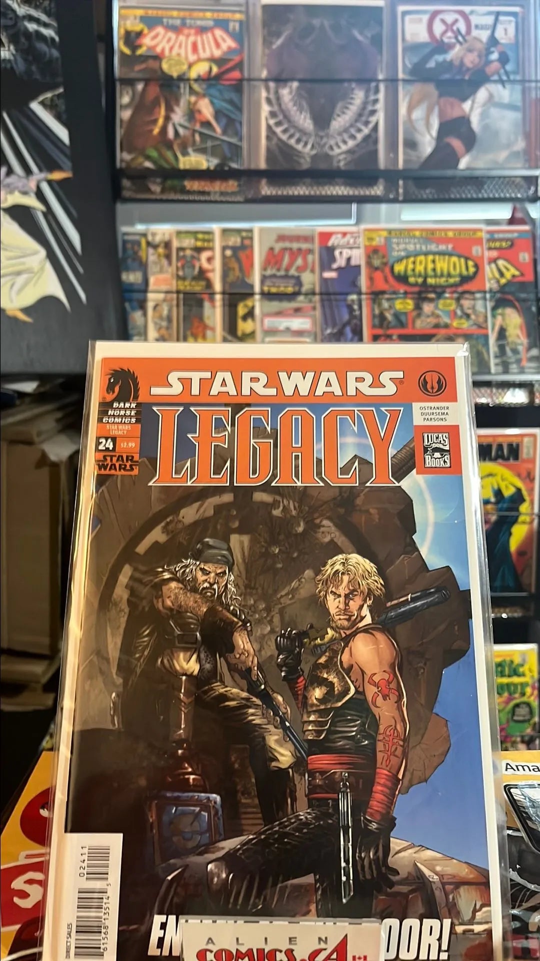 Legacy: Loyalties (#24 1st full app. of Azlyn Rae, a Jedi Master and romantic interest of Cade Skywalker from his past NM)