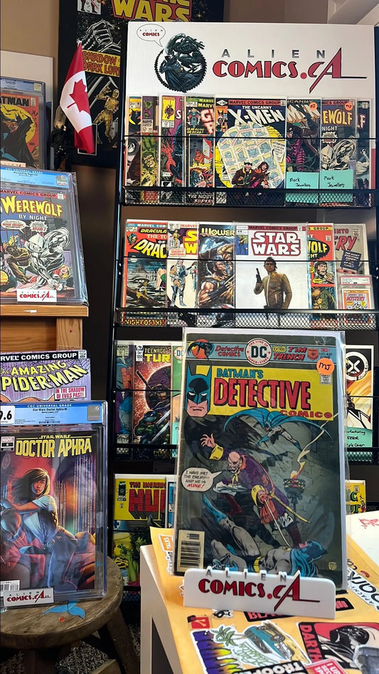 Detective Comics (#460 DC Comics Newsstand Edition Mark Jewelers Insert VG)