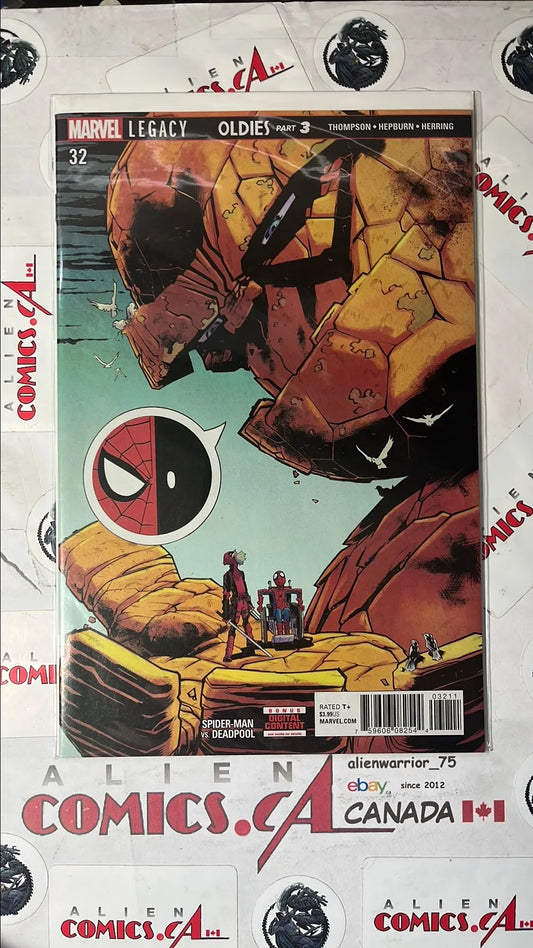 Spider-man vs. Deadpool (#32 Marvel 2018 Giant Thing NM)