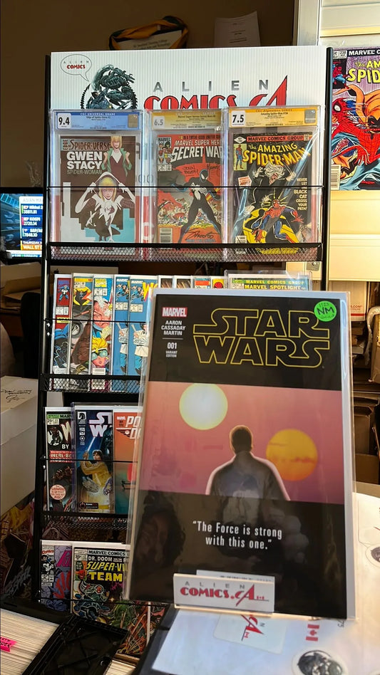 Star Wars (#1C Marvel 2015 Cassaday Tattoine Sunset 1:25 Variant NM)