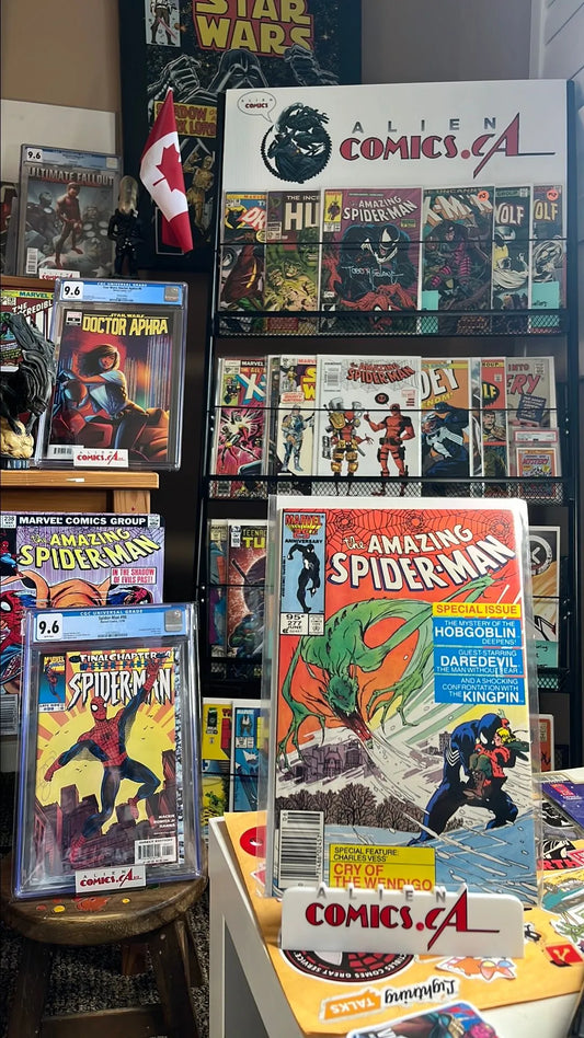 Amazing Spider-man (#277 95¢ Canadian Price Variant Hobgoblin, Kingpin and Daredevil app. VF/NM)