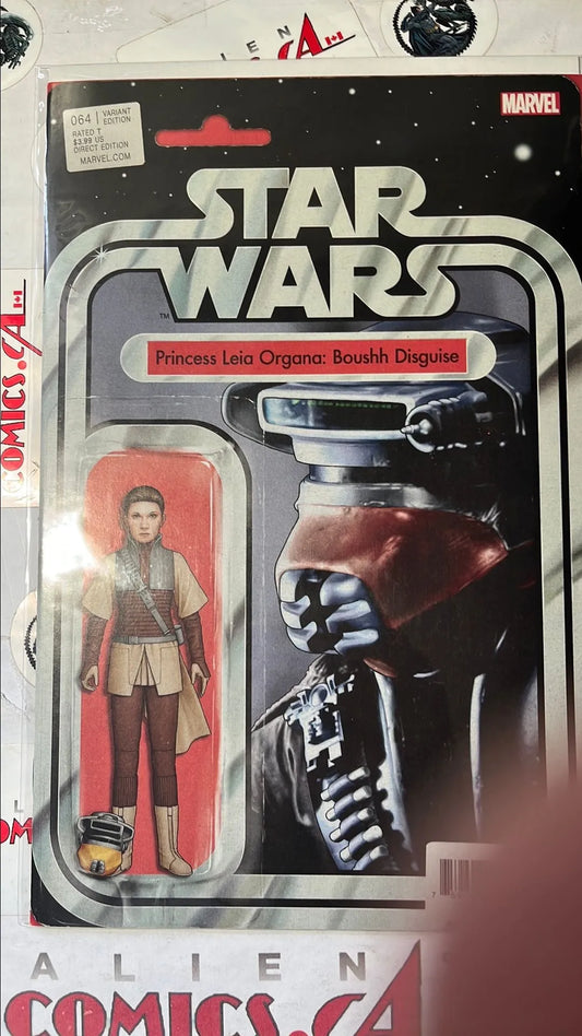 Star Wars (Action Figure Variant #64 Princess Leia Organa: Boushh Disguise NM)