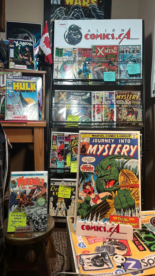 Journey into Mystery (#18 Ron Wilson & Frank Giacoi Cover Art Jack Kirby & Dick Ayers Artwork The Thing From The Sinister Swamp VF+)