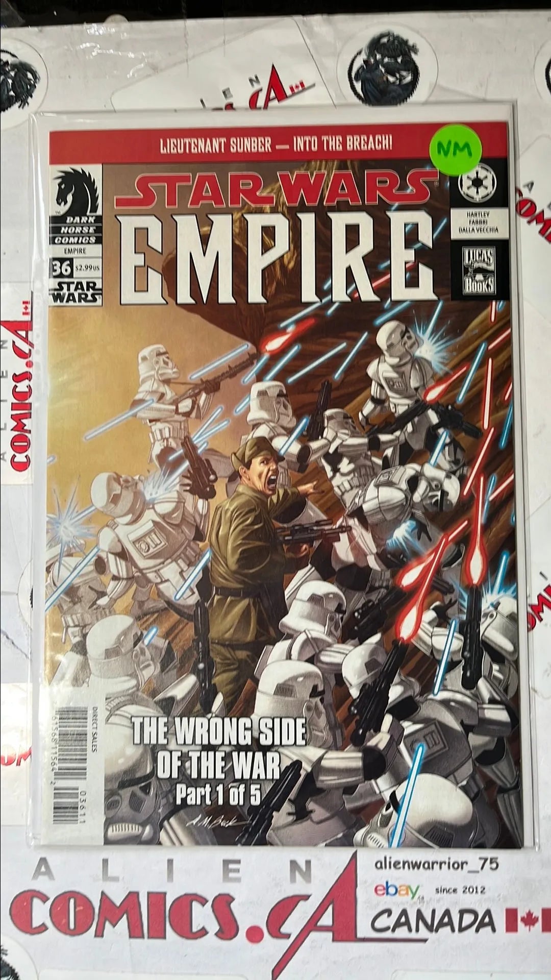 Empire (#36 The Wrong Side of the War Part 1 NM)