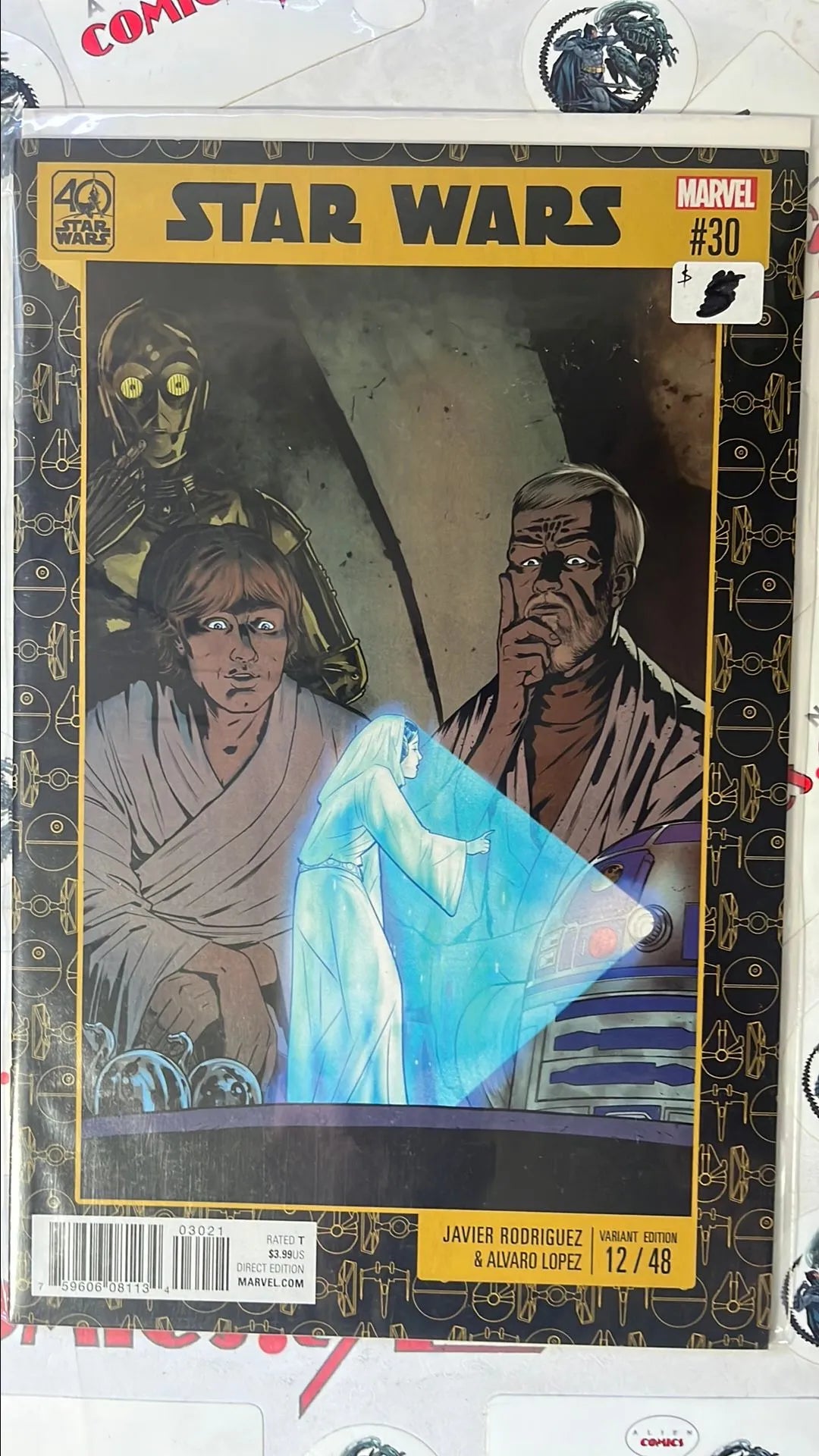 40th Anniversary ANH (#12 Star Wars #30 NM)