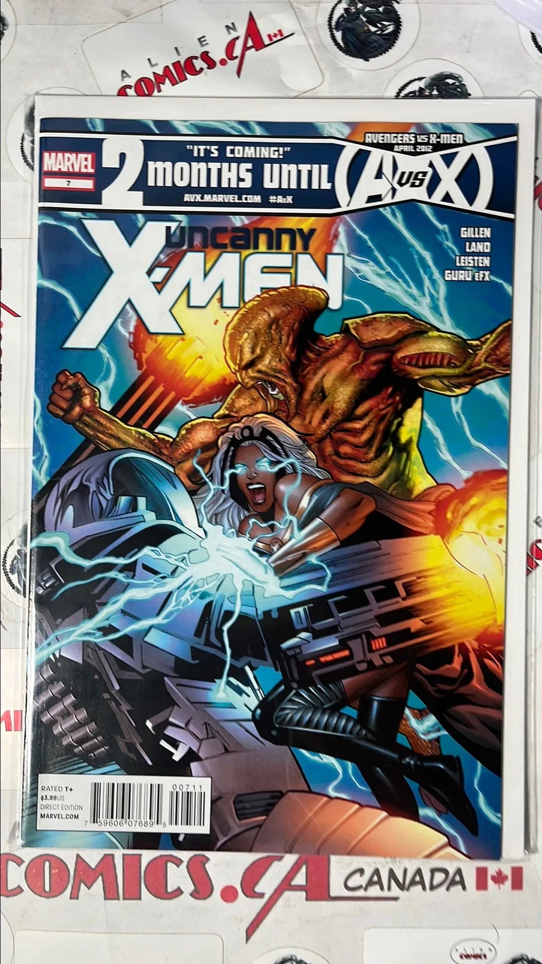 Uncanny X-men (#7 Marvel 2012 Storm Attack NM)