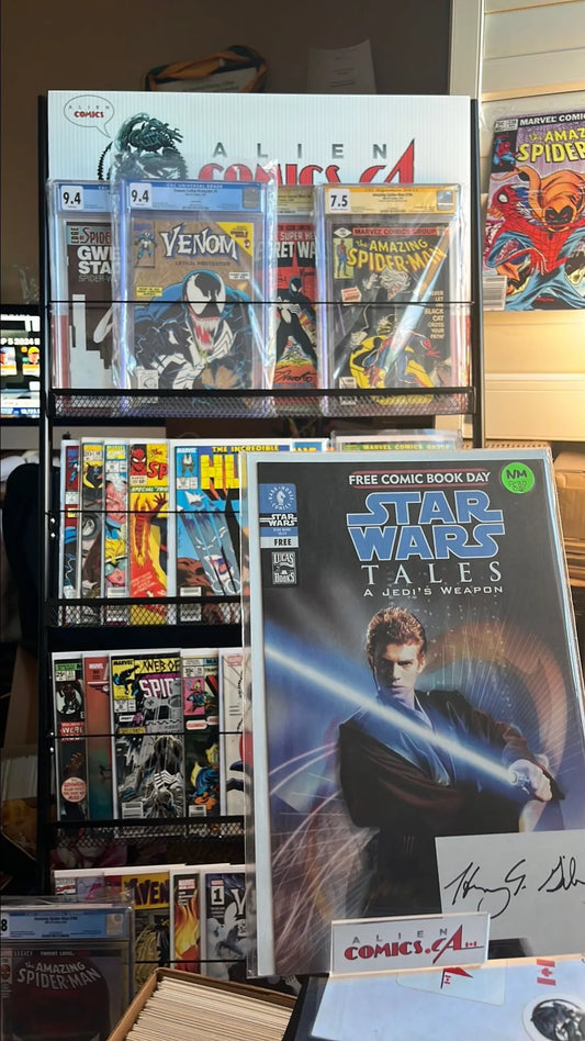 Tales (#0 FCBD 2002 Anakin Skywalker: A Jedi's Weapon Signed Henry Gilroy Artist w/ COA NM)