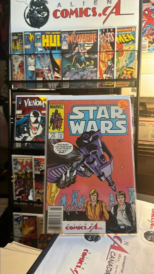 Star Wars (Marvel 1977 75¢ Canadian Price Variant #93 VF-)