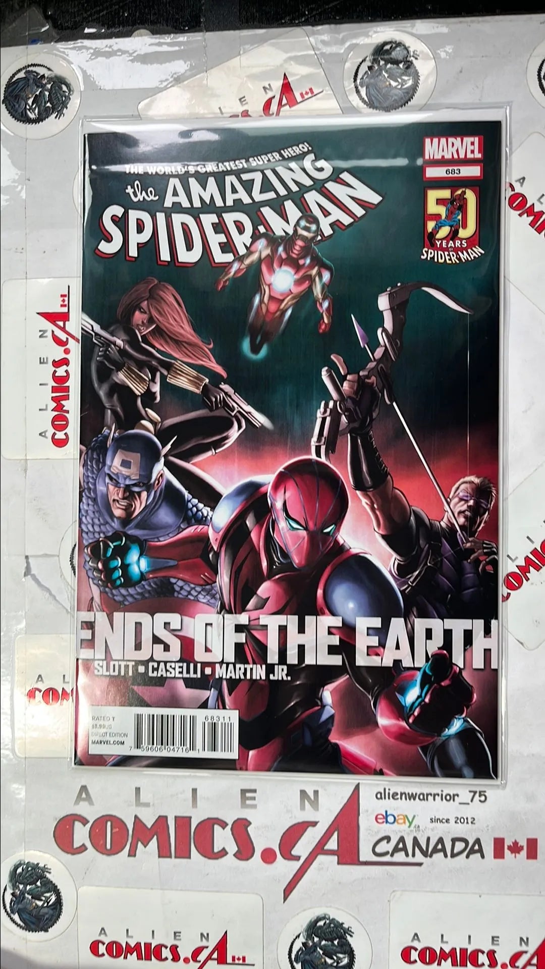 Amazing Spider-man (#683 Marvel 2011 NM)