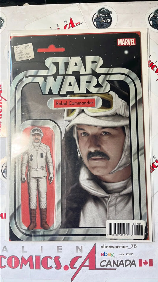 Star Wars (Action Figure Variant #37 Rebel Commander NM)