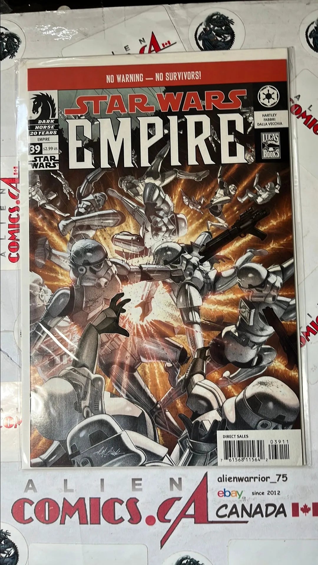 Empire (#39 The Wrong Side of the War Part 4 NM)
