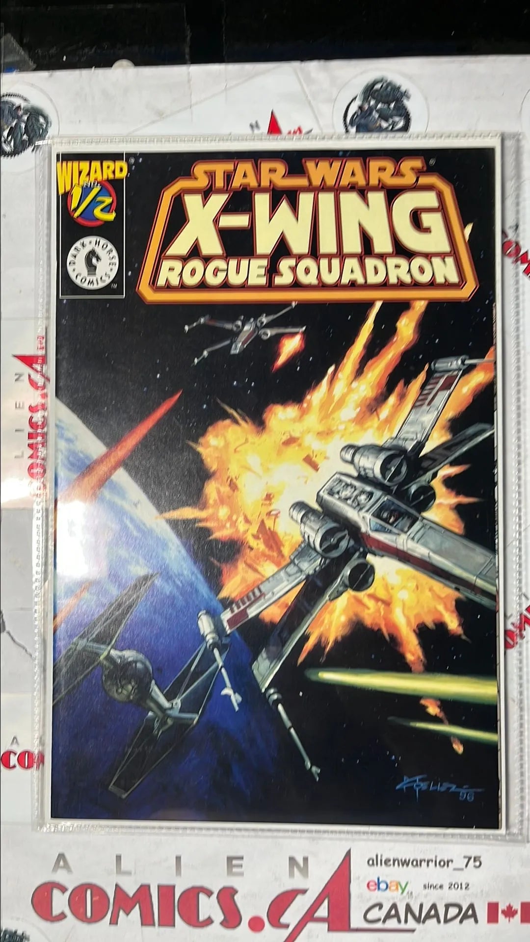 X-Wing Rogue Squadron (#½ Regular logo Variant NM)