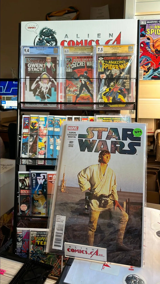 Star Wars (#1M Marvel 2015 Luke Skywalker Movie Photo 1:15 Variant NM)