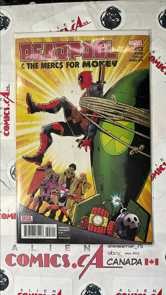 Deadpool & The Mercs for Money (#3 Marvel 2017 Deadpool Tied to Rocket NM)