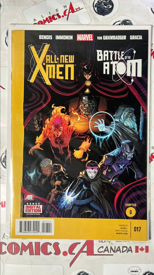 All-New X-men (#17 Marvel 2013 Battle of the Atom Chapter 6 1st cameo app. Raze Darkhome, 1st full app. Future X-Men Team NM)