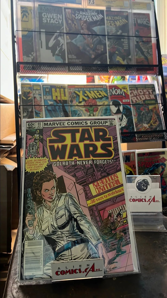 Star Wars (Marvel 1977 #65 Newsstand Edition FN/VF)