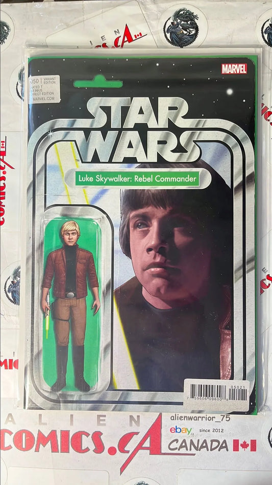 Star Wars (Action Figure Variant #50 Luke Skywalker: Rebel Commander NM)(Star Wars (Action Figure Variant #50 Luke Skywalker: Rebel Commander NM))