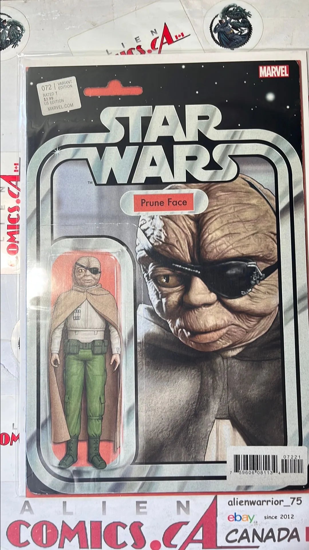 Star Wars (Action Figure Variant #72 Prune Face NM)