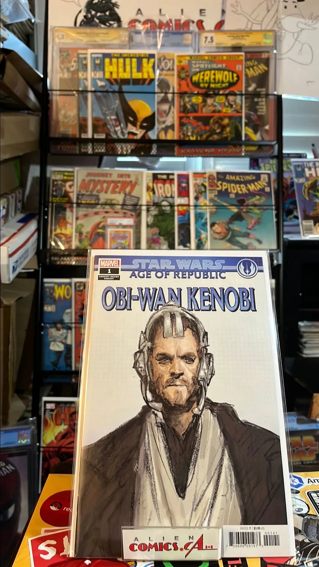 Age of Republic (#1C Obi-Wan Kenobi McCraig Concept Design Variant NM)