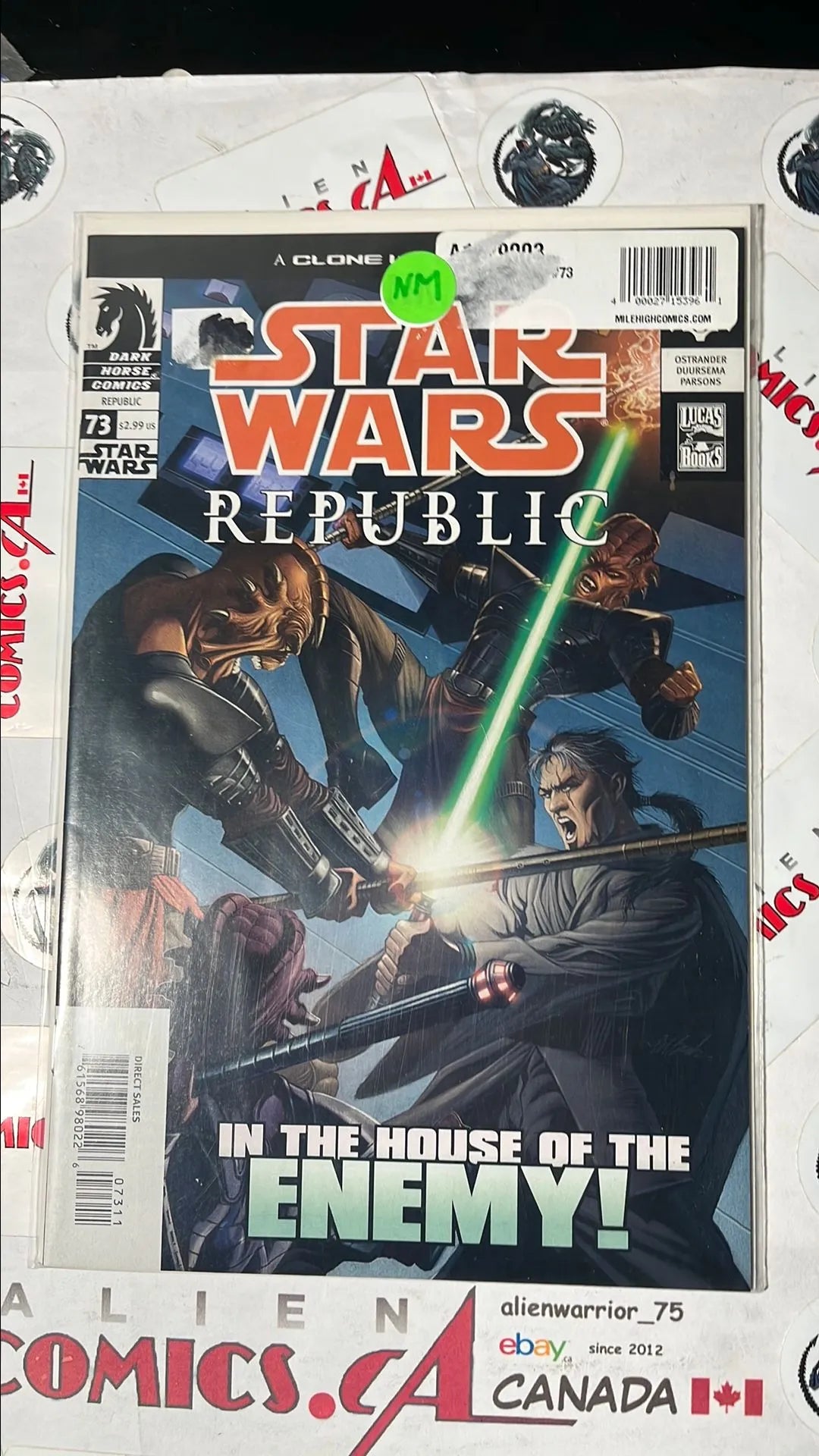 Republic (#73 Trackdown Aayla Secura NM)