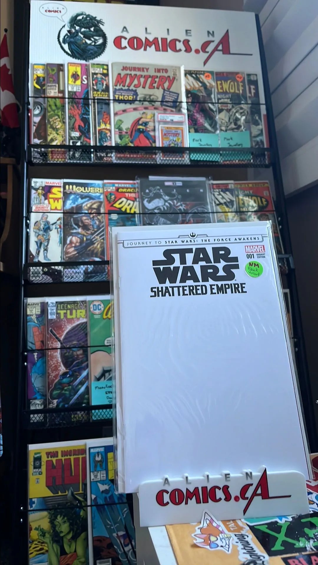 Journey to Episode VII: The Force Awakens: Shattered Empire (#1B Blank Variant NM)