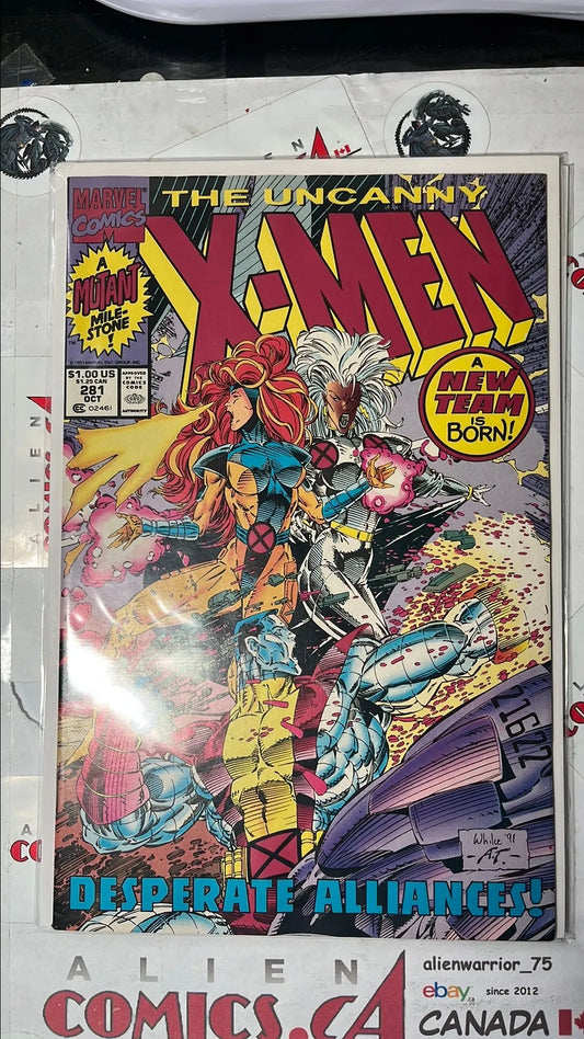 Uncanny X-men (#281 A New Team is Born 2nd print NM)
