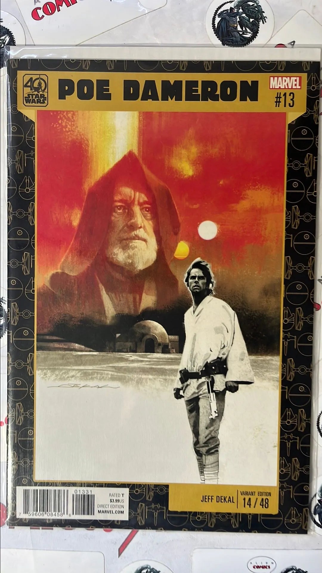 40th Anniversary ANH (#14 Poe Dameron #13 NM)