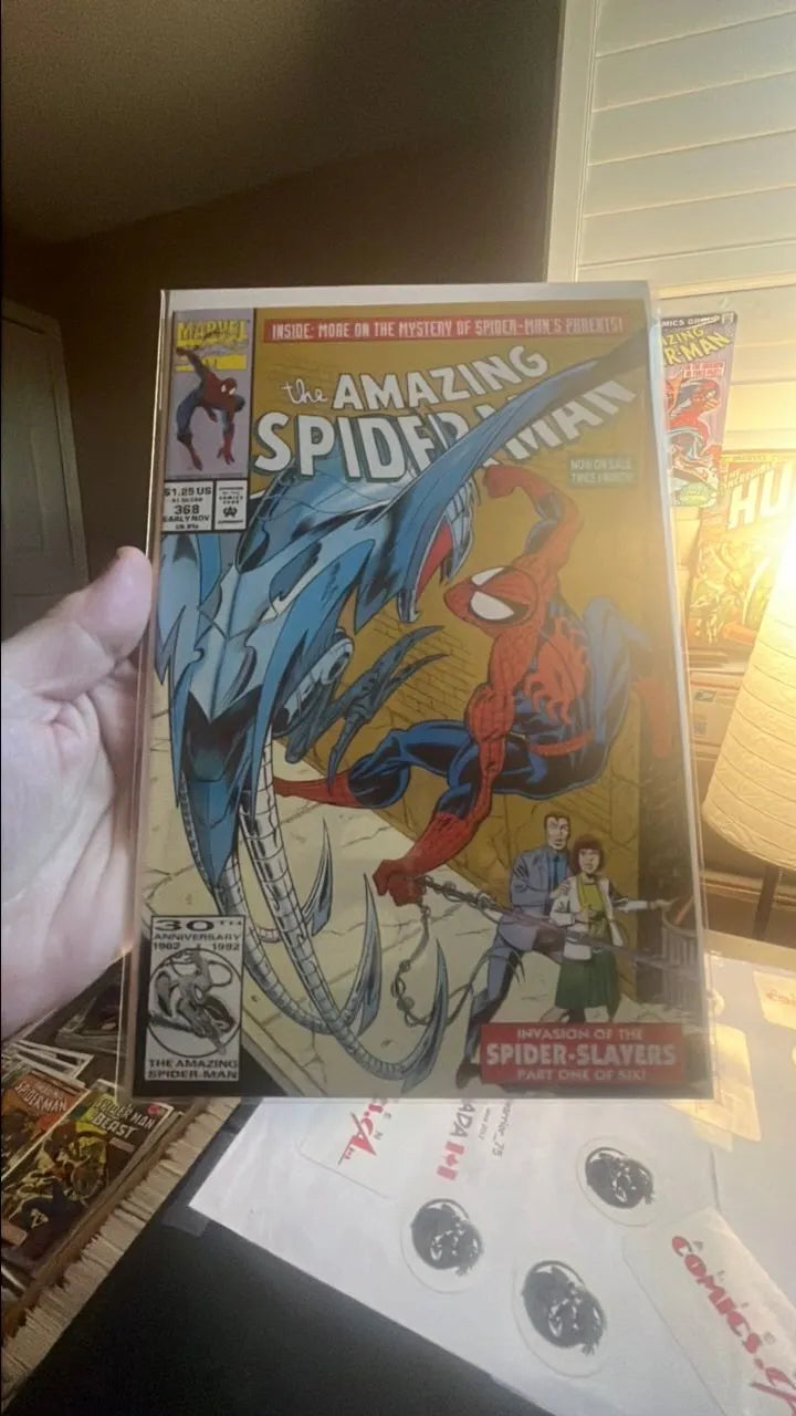 Amazing Spider-man (#368 Invasion of the Spider Slayers Part 1 NM)