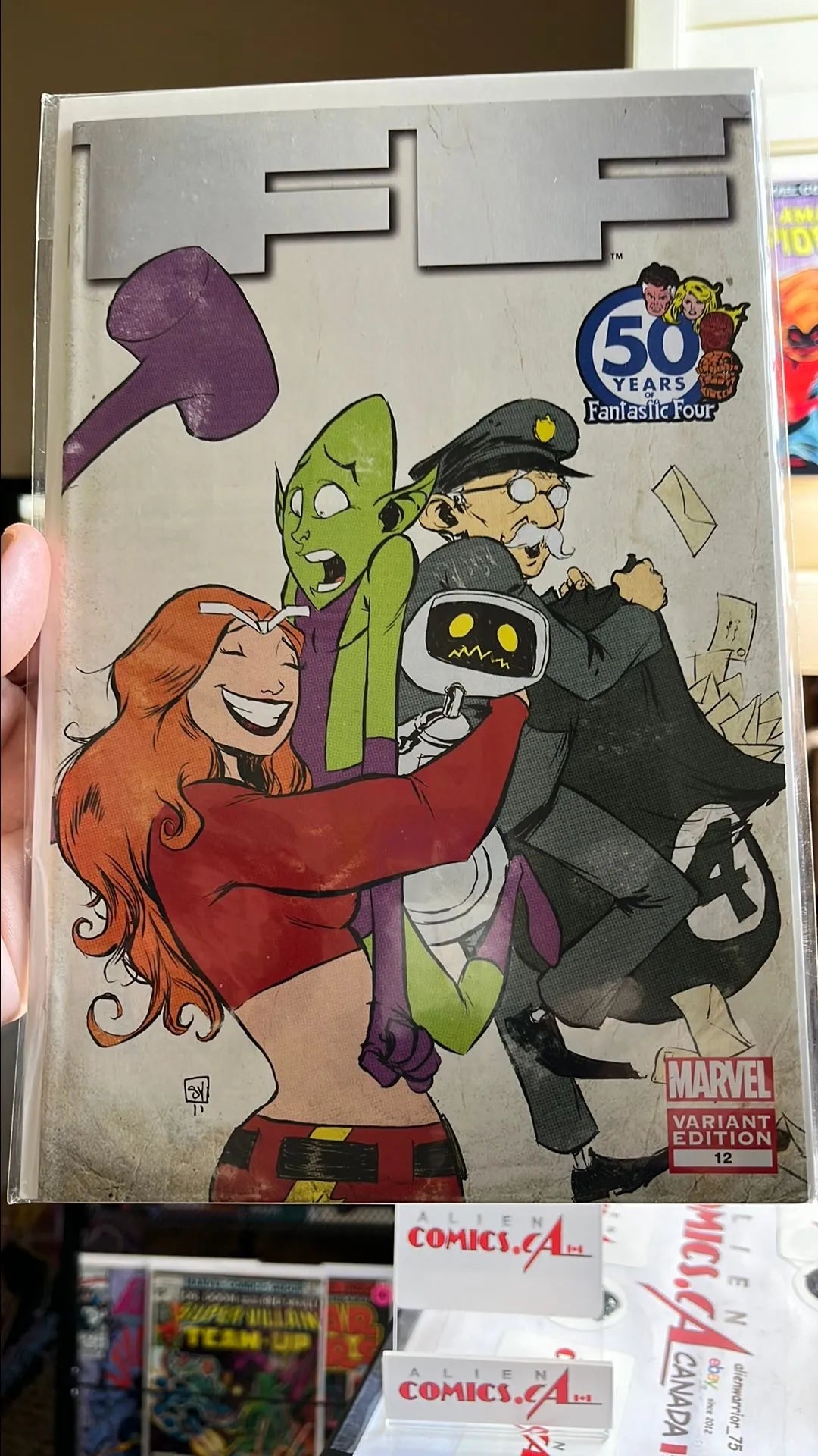Fantastic Four (#1Y Skottie Young Variant NM)