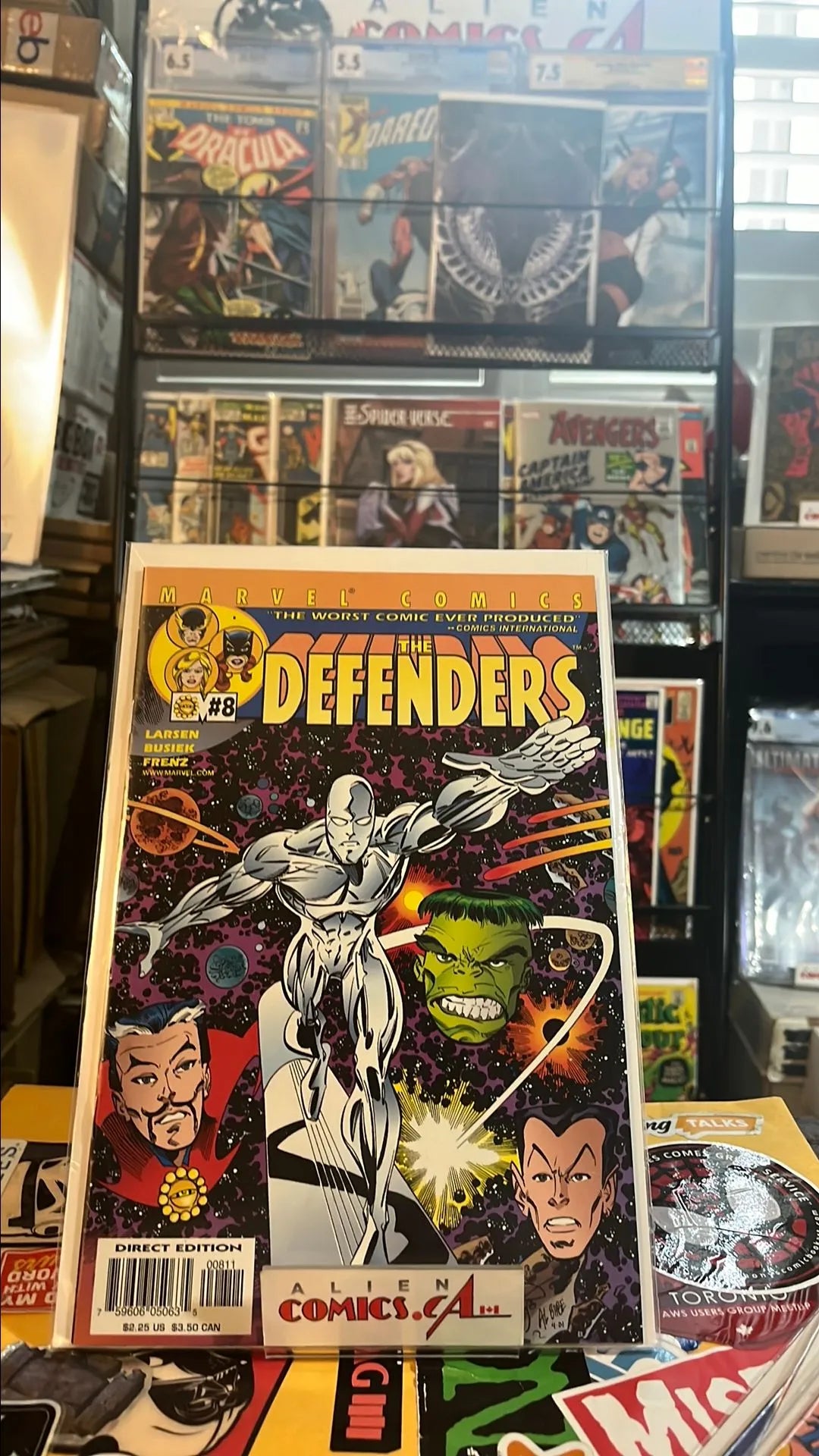 Defenders (#8 Larson Cover Art NM)