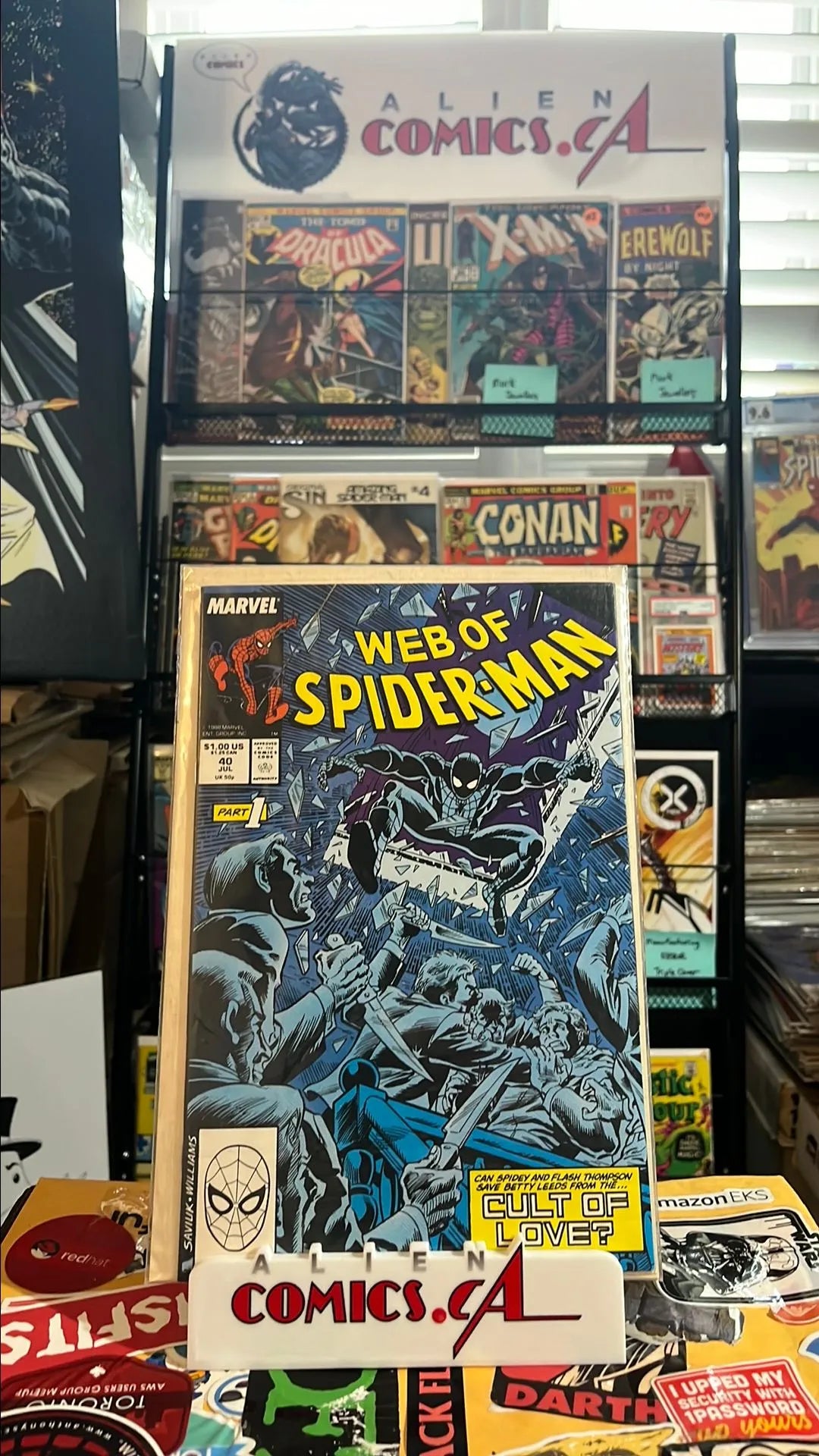 Web of Spider-man (#40 Direct Edition FN/VF)
