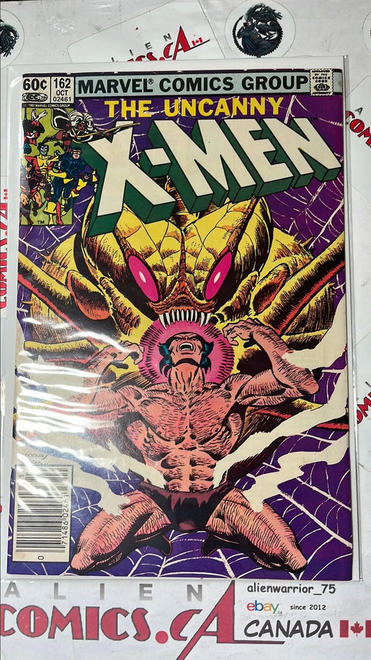 Uncanny X-men (#162 Newsstand Edition Wolverine Solo Story VF)