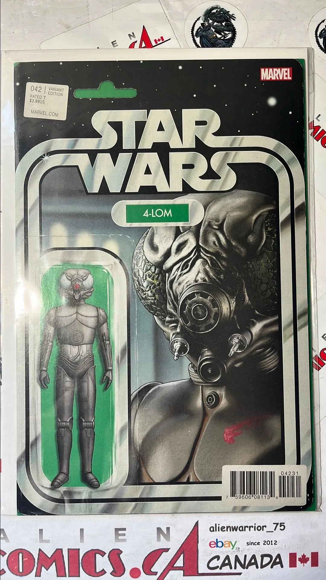 Star Wars (Action Figure Variant #42 4-LOM HTF NM-)