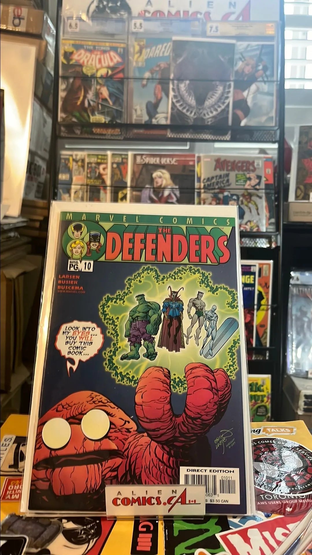 Defenders (#10 Larson Cover Art NM)