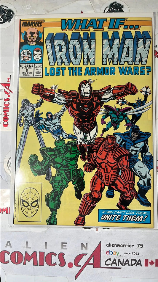 What ...If? (#8 Iron Man Lost The Armor Wars? Direct Edition VF+)