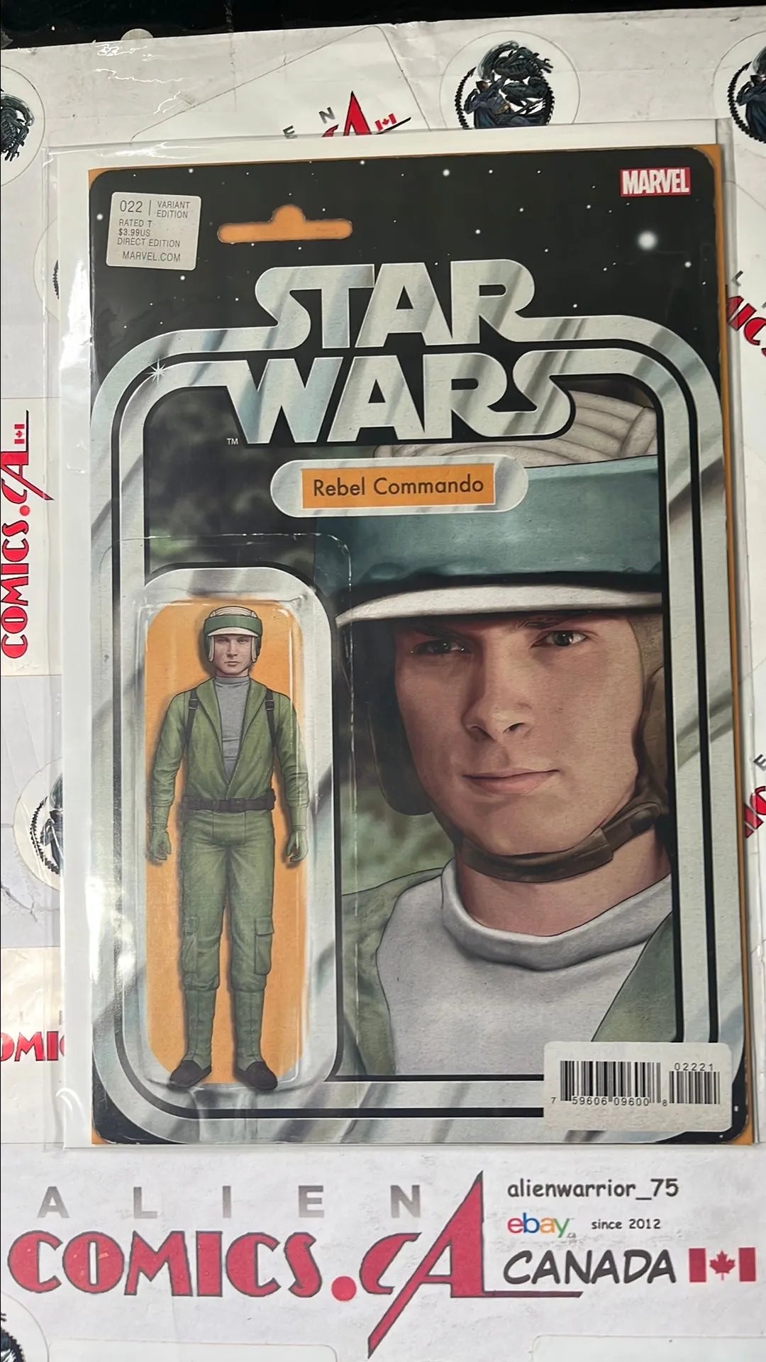 Star Wars (Action Figure Variant #22 Rebel Commando NM)
