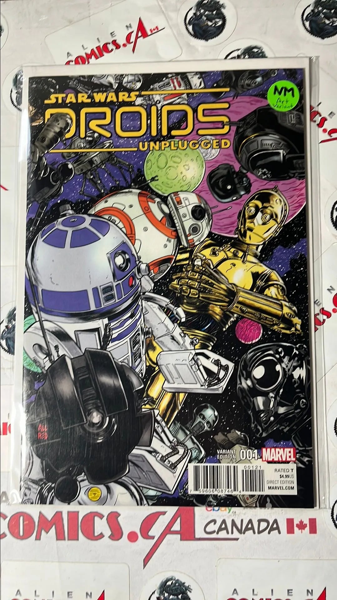 Droids: Unplugged (#1A Mike Allard Art Variant NM)
