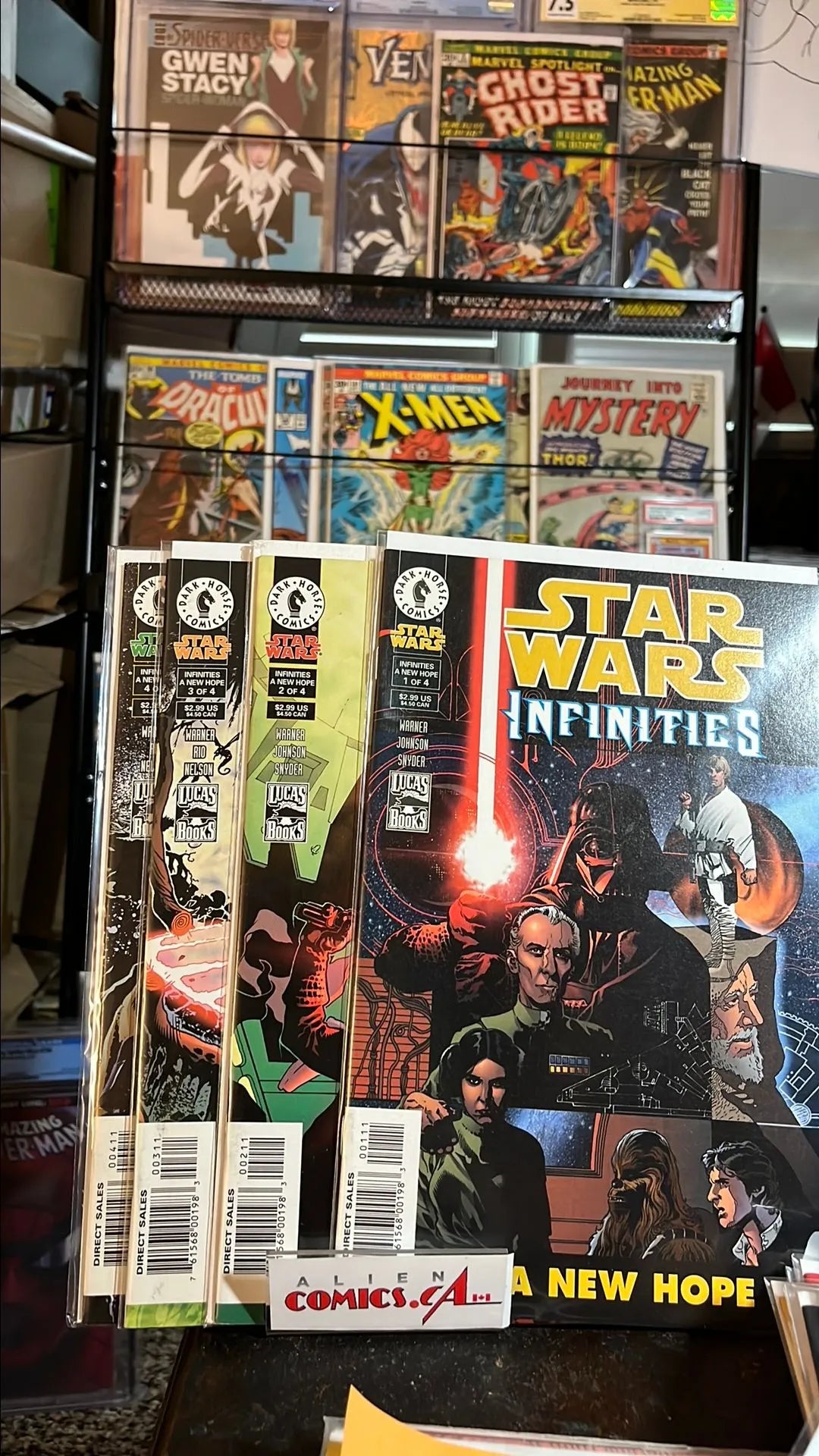 Infinities: A New Hope (Complete Series 4-Book Lot NM)
