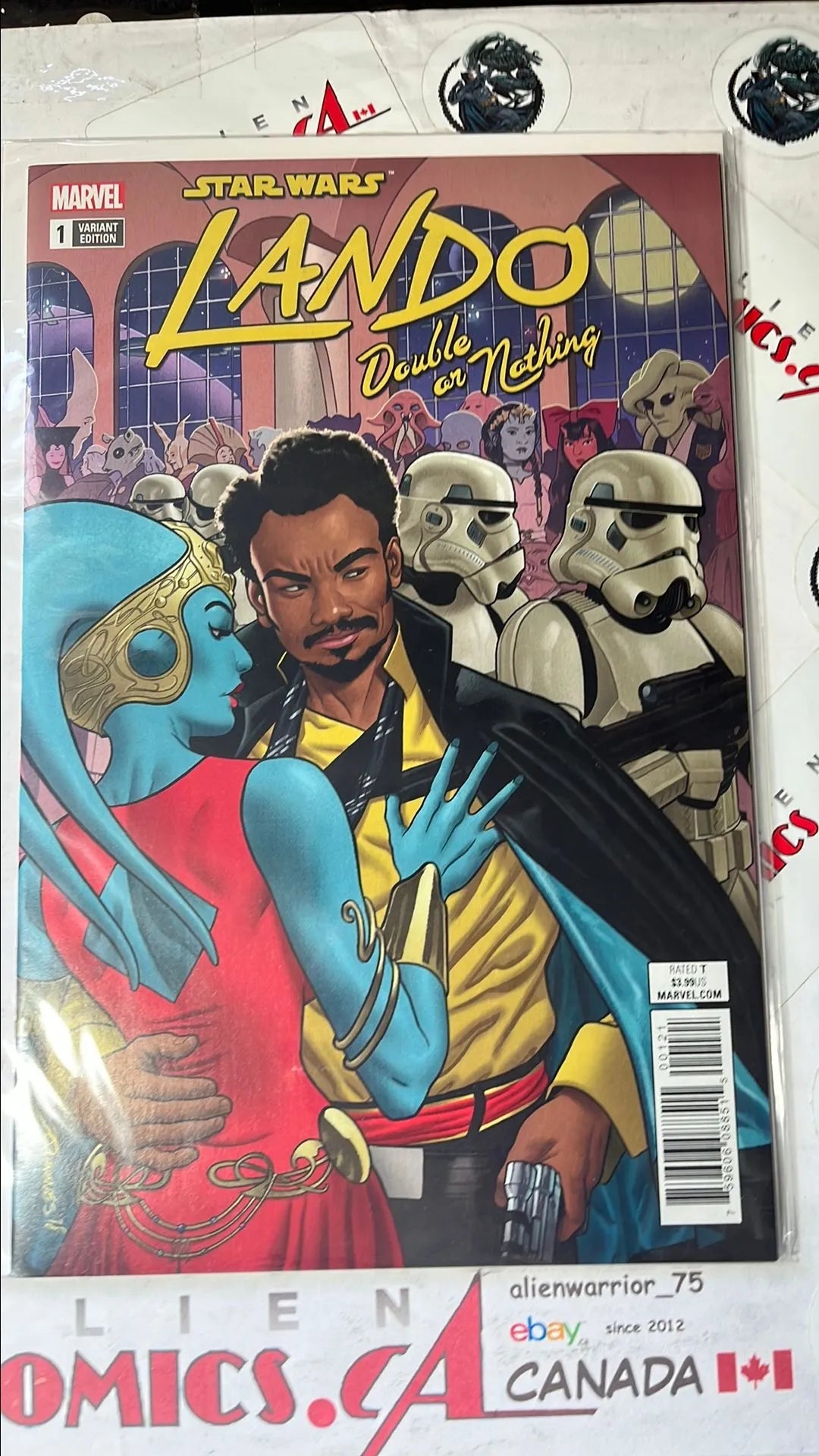Lando: Double or Nothing (#1Q Joe Quinones 1:25 Variant NM)