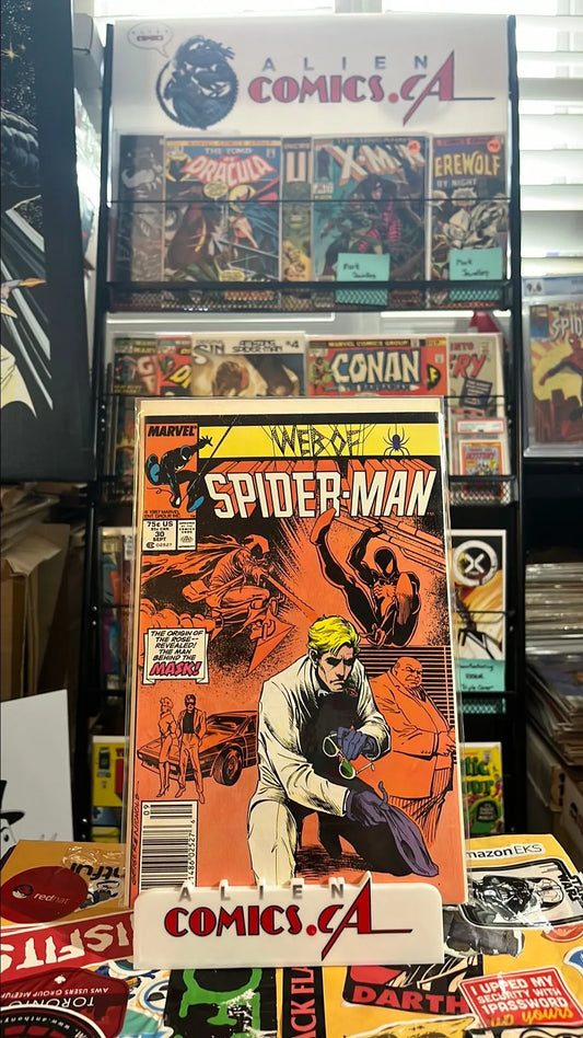 Web of Spider-man (#30 Newsstand Edition FN/VF)