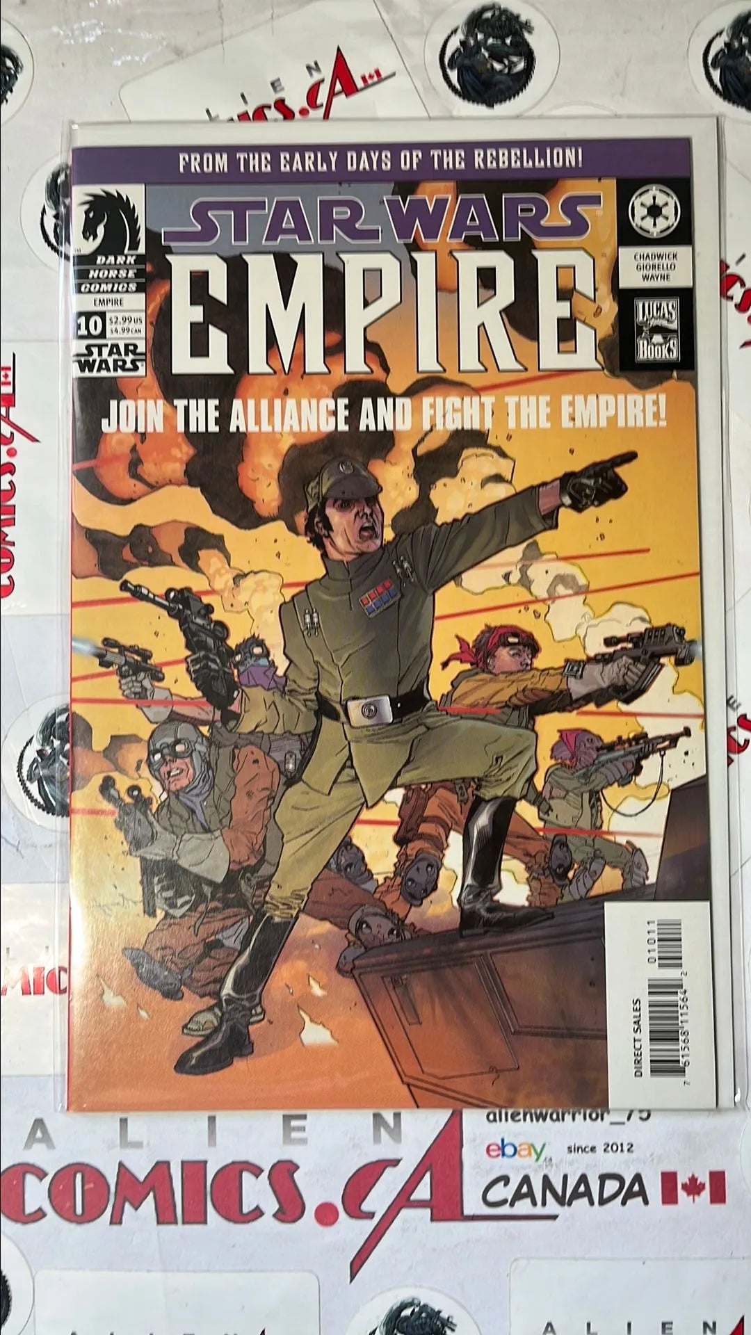 Empire (#10 The Short Happy Life of Roons Sewell Part 1 NM)