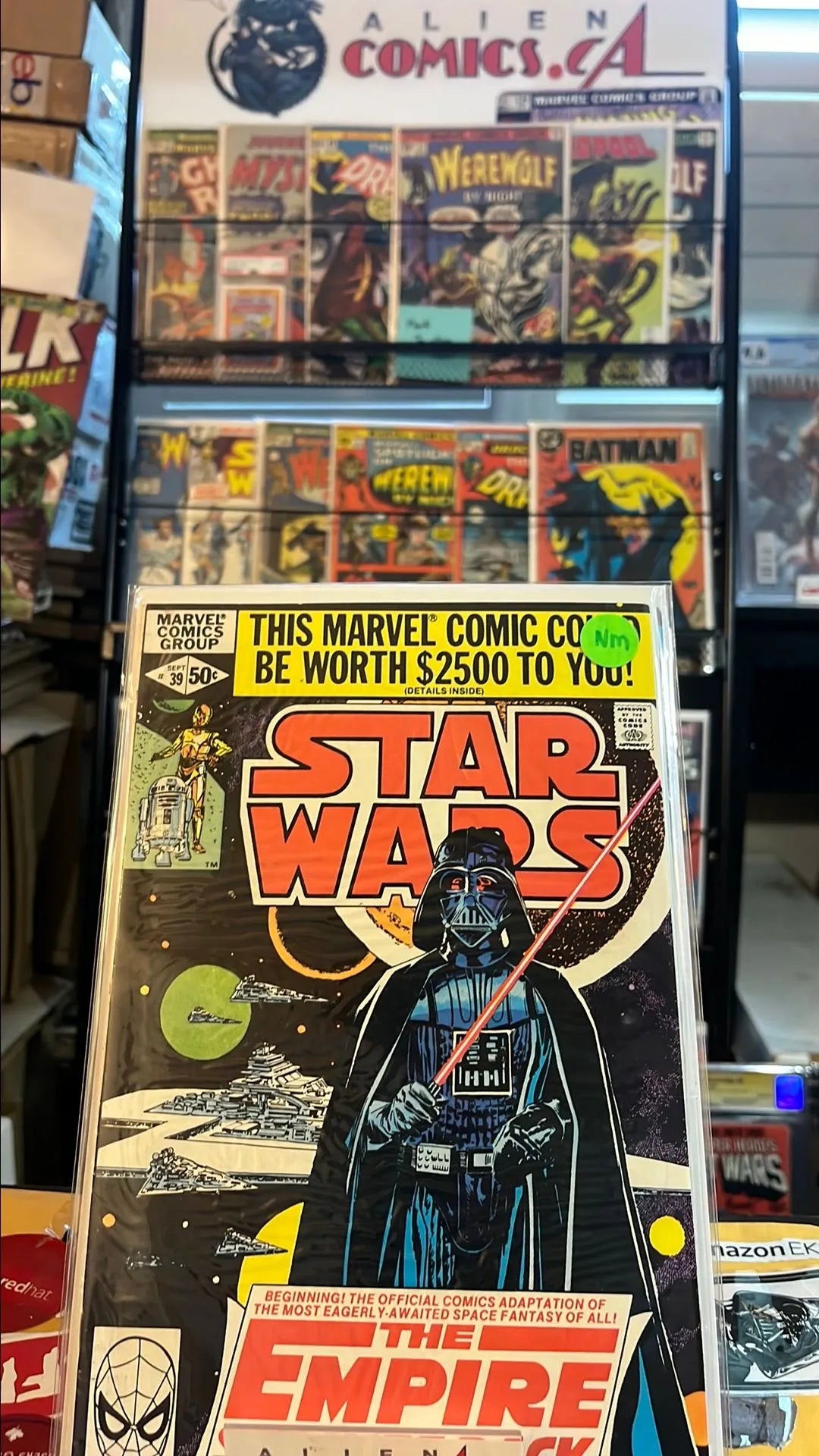 Star Wars (Marvel 1977 #39 The Empire Strikes Back Part 1 Diamond Direct Edition NM)