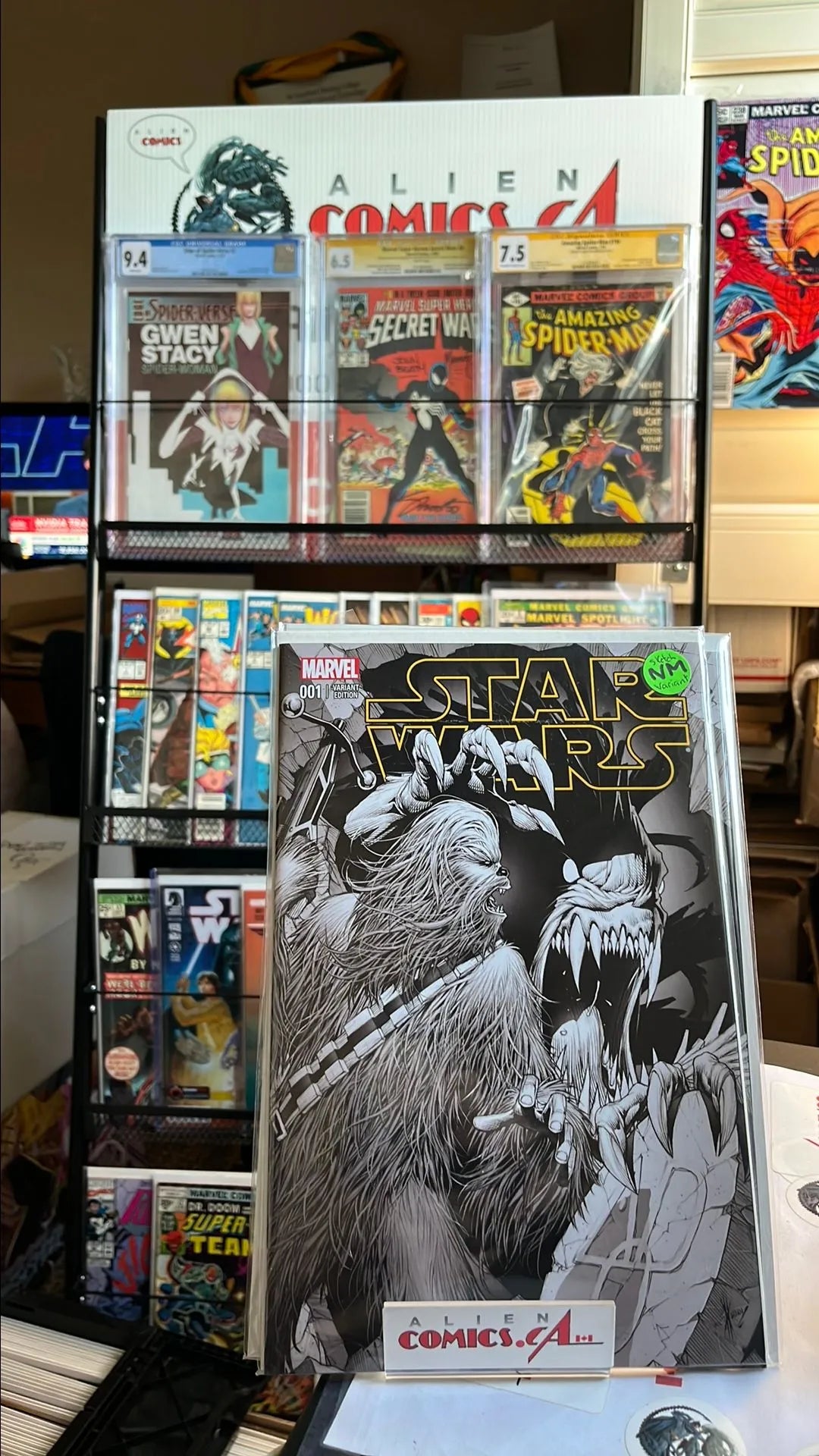 Star Wars (#1KS Marvel 2015 AOD Collectables Keown Sketch Variant NM)(Star Wars (#1KS Marvel 2015 AOD Collectables Keown Sketch Variant NM))