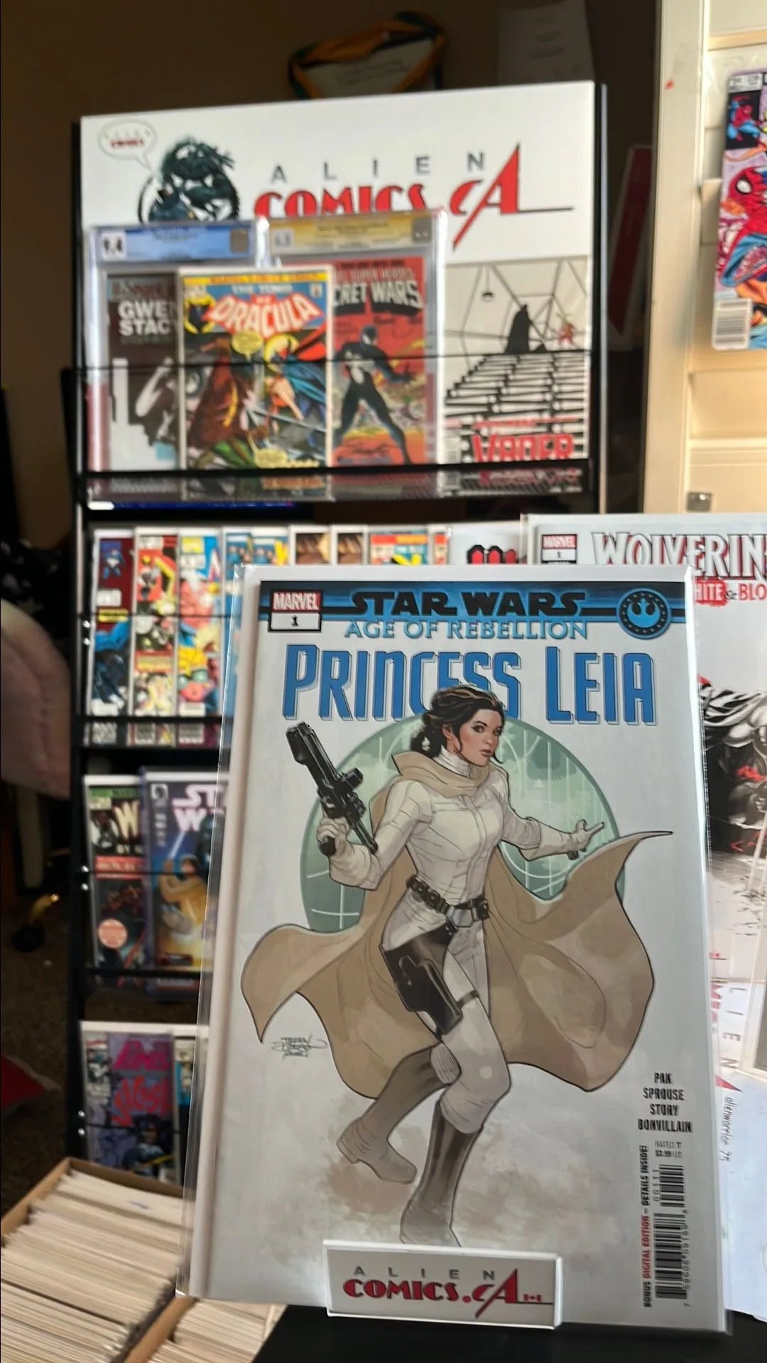Age of Rebellion (Princess Leia #1 Cover A NM)