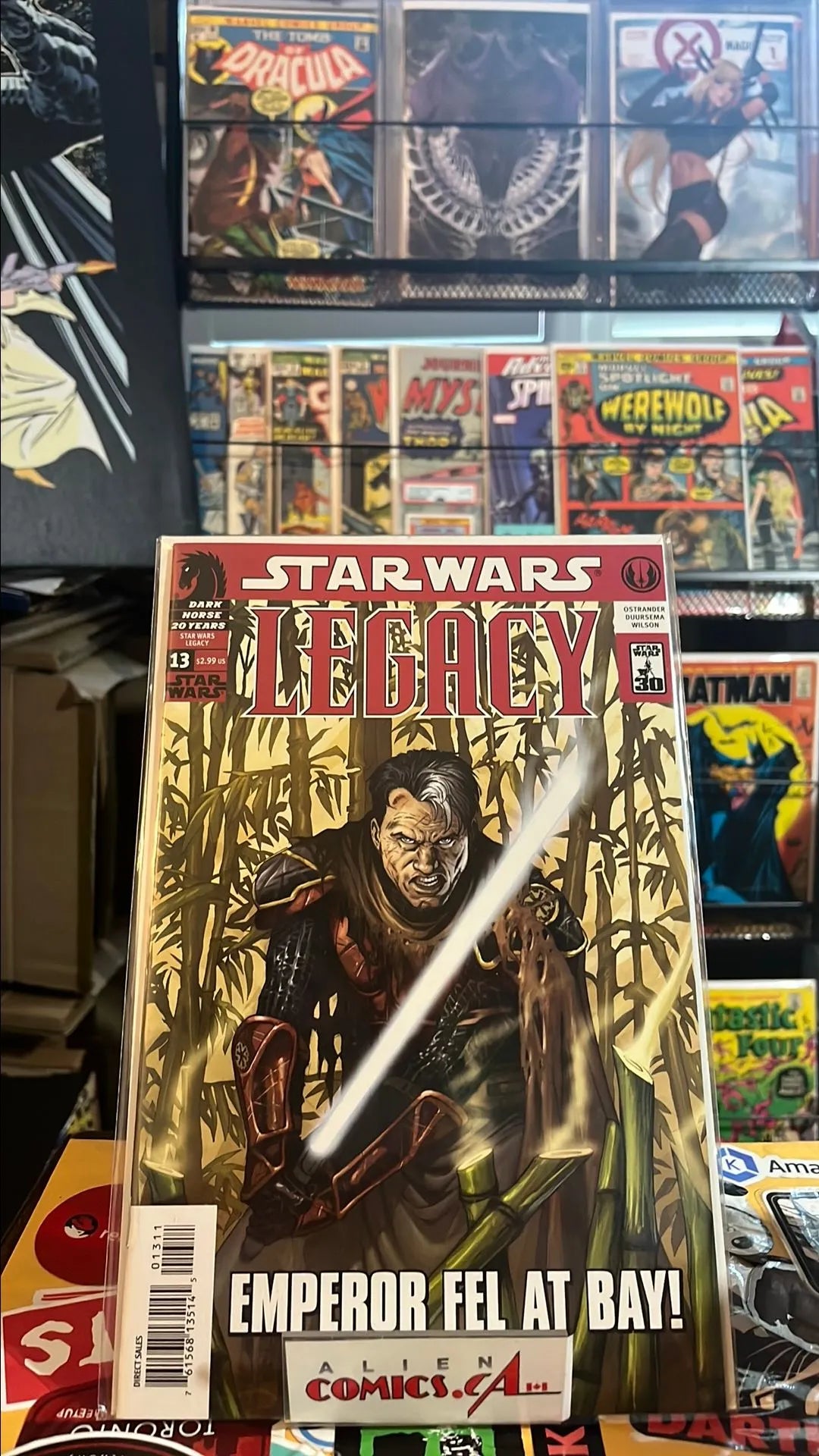 Legacy: Emperor Fel At Bay (#13 One-Shot 1st app. Darth Kruhl NM)