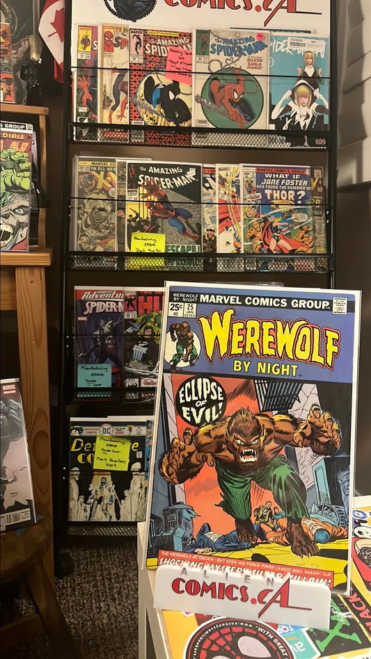 Werewolf by Night (#25 25¢ Cover Eclipse of Evil! w/MVS 63 The Sub-Mariner FN/VF)
