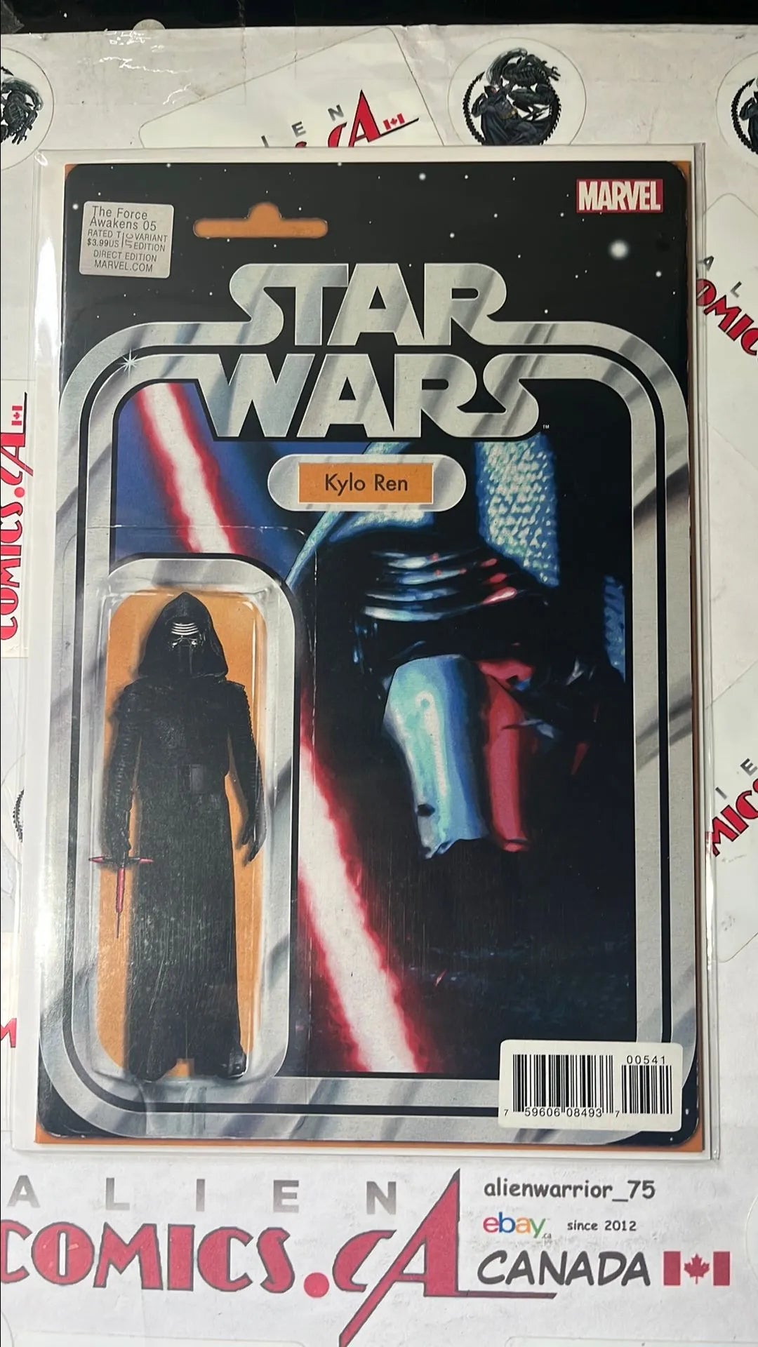 The Force Awakens (Action Figure Variant #5 Kylo Ren HTF NM)
