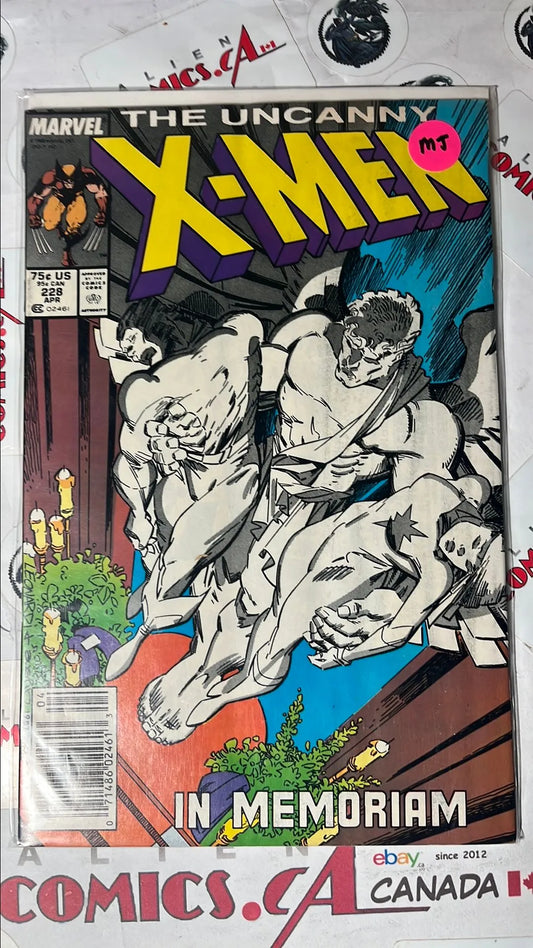 Uncanny X-men (#228 Newsstand Edition Mark Jewelers Insert FN/VF)