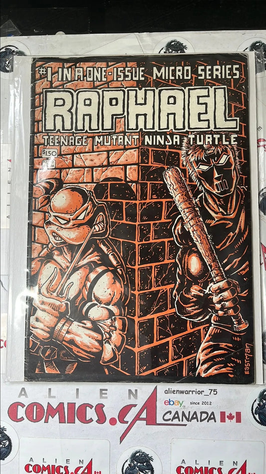 Raphael: Teenage Mutant Ninja Turtle (One-Shot Mirage Studios 1984 1st app. Casey Jones 1st TMNT Spin-Off Series VG)